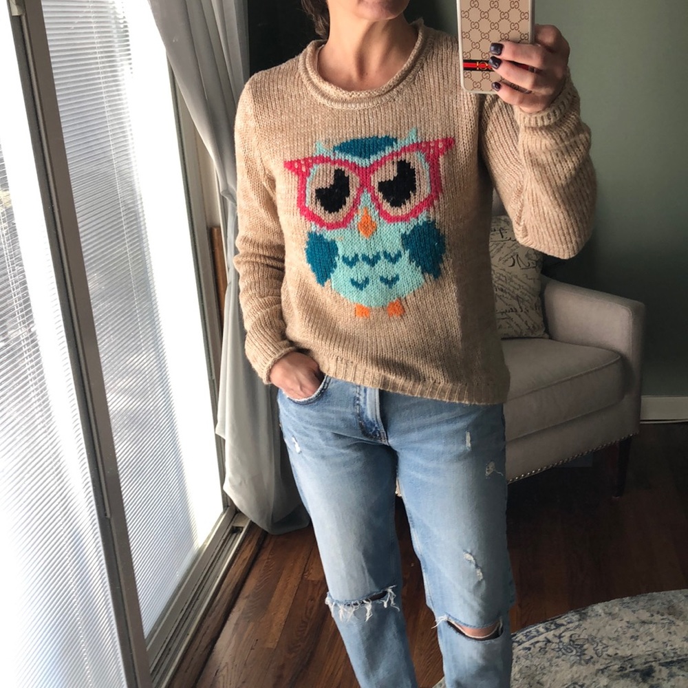 🦉Moonlight owl top size medium🦉💕 - Picture 2 of 7